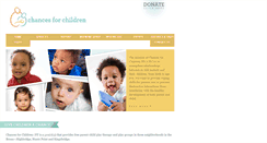 Desktop Screenshot of chancesforchildren-ny.org