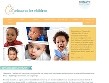 Tablet Screenshot of chancesforchildren-ny.org